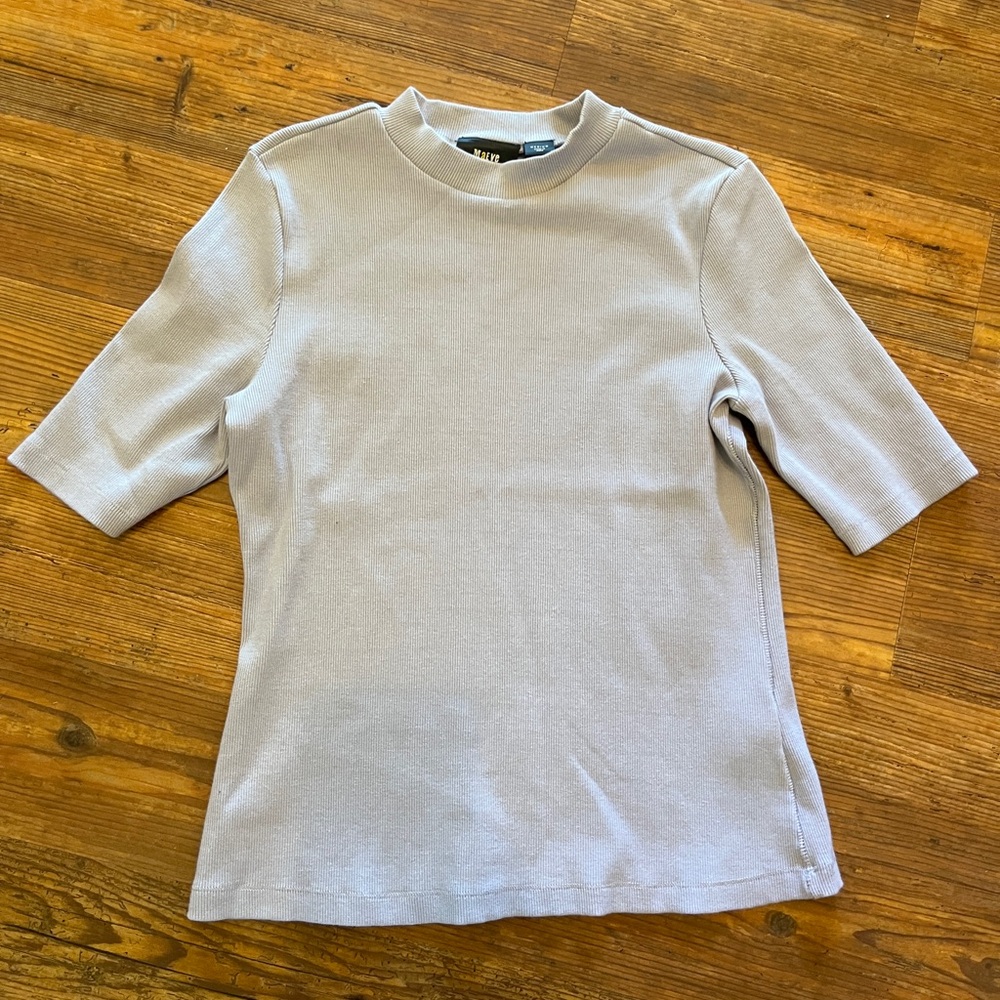 MAEVE MOCK NECK TSHIRT